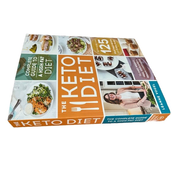 Keto Diet Cookbook Complete Guide to a High Fat Diet 125 Recipes 5 Meal Plans - Picture 2 of 6